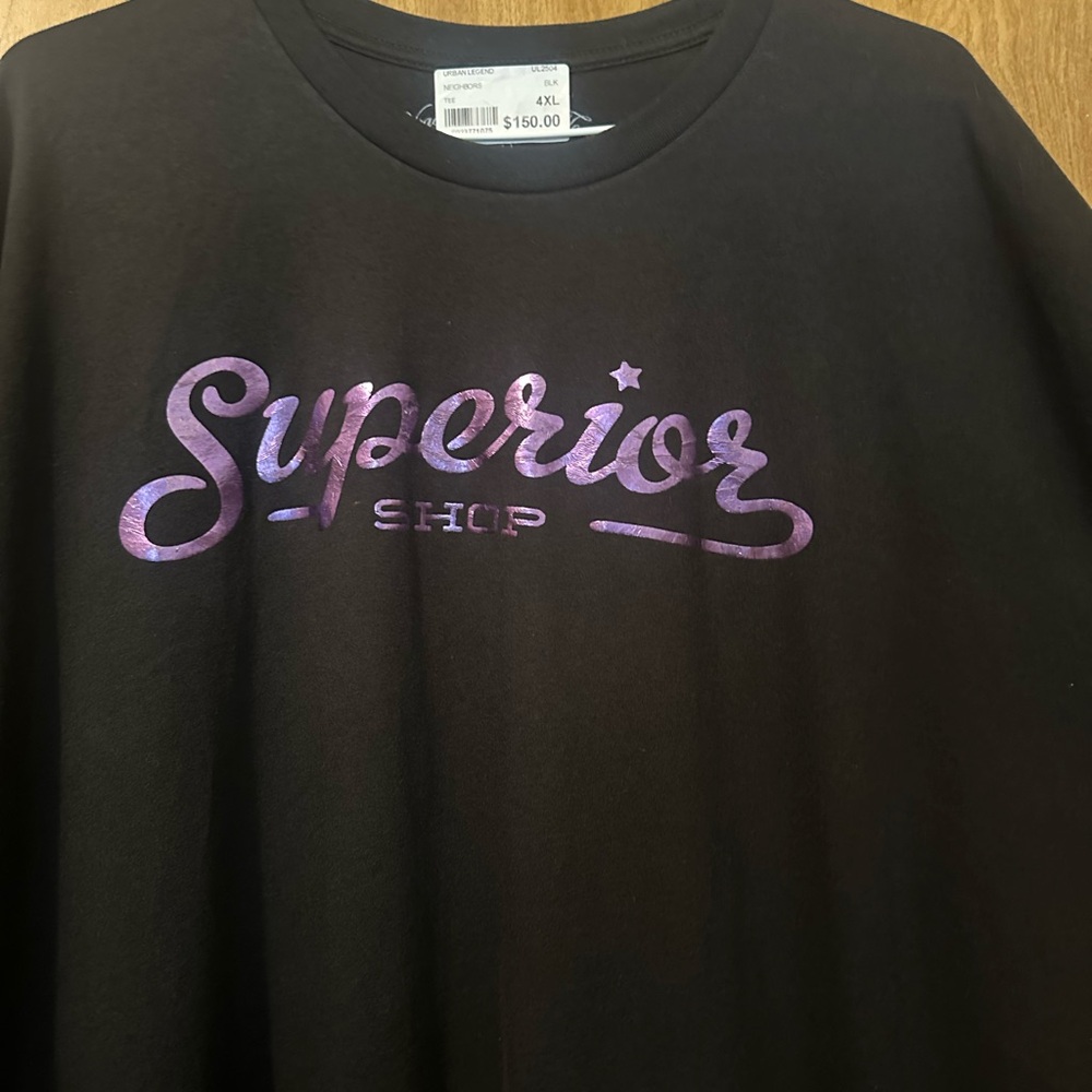 Black urban legend’s superior shop shirt